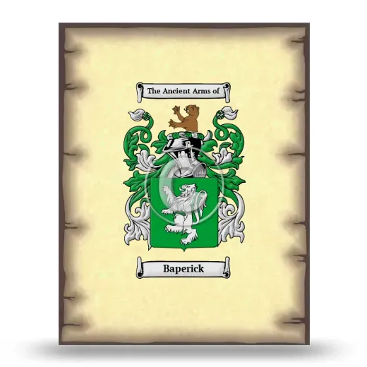 Baperick Coat of Arms Print