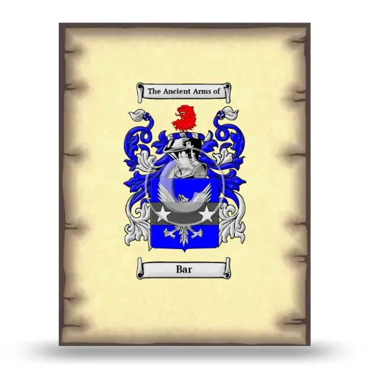 Bar Coat of Arms Print