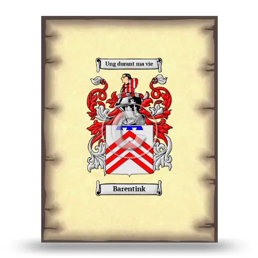 Barentink Coat of Arms Print