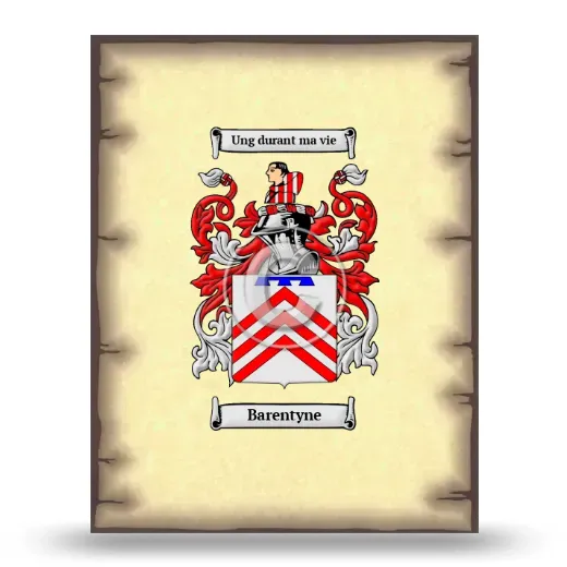 Barentyne Coat of Arms Print