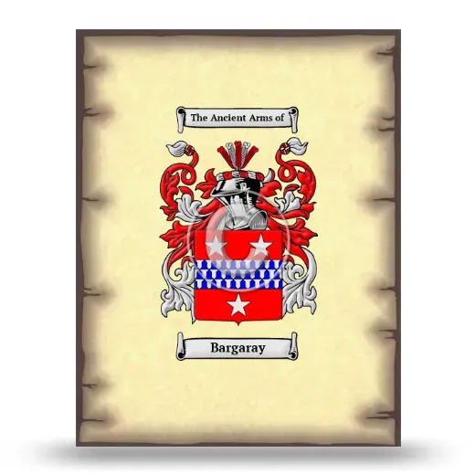 Bargaray Coat of Arms Print