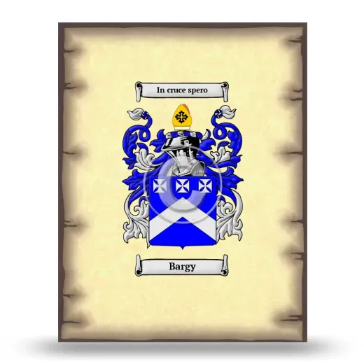 Bargy Coat of Arms Print