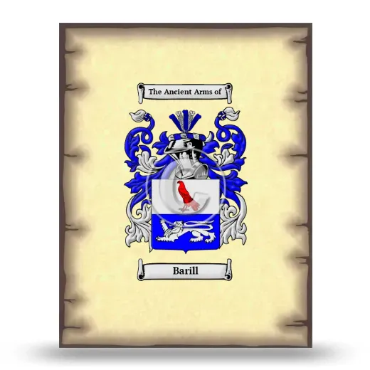 Barill Coat of Arms Print