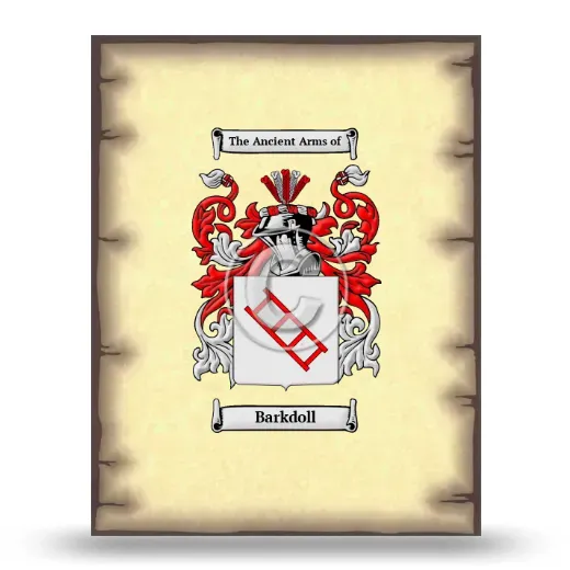 Barkdoll Coat of Arms Print