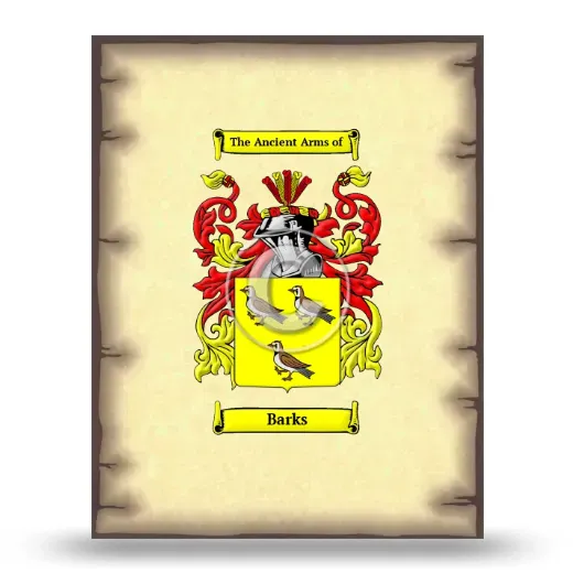 Barks Coat of Arms Print