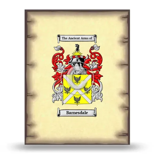Barnesdale Coat of Arms Print