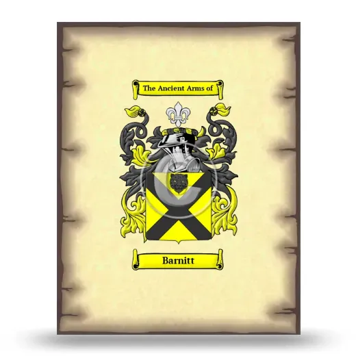Barnitt Coat of Arms Print
