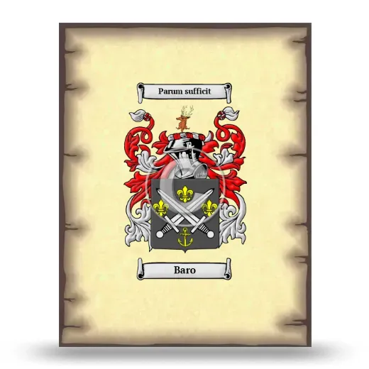 Baro Coat of Arms Print