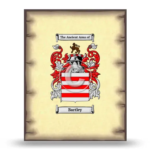 Bartley Coat of Arms Print