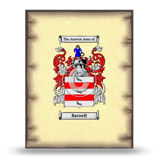 Barwell Coat of Arms Print