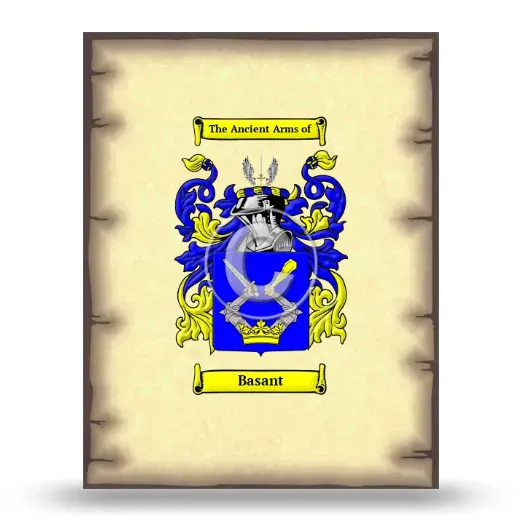 Basant Coat of Arms Print