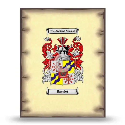 Baselet Coat of Arms Print