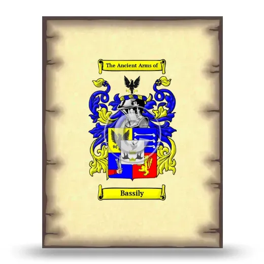 Bassily Coat of Arms Print