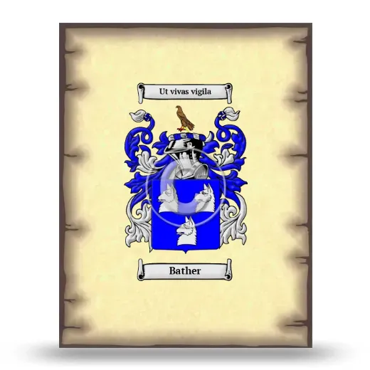Bather Coat of Arms Print