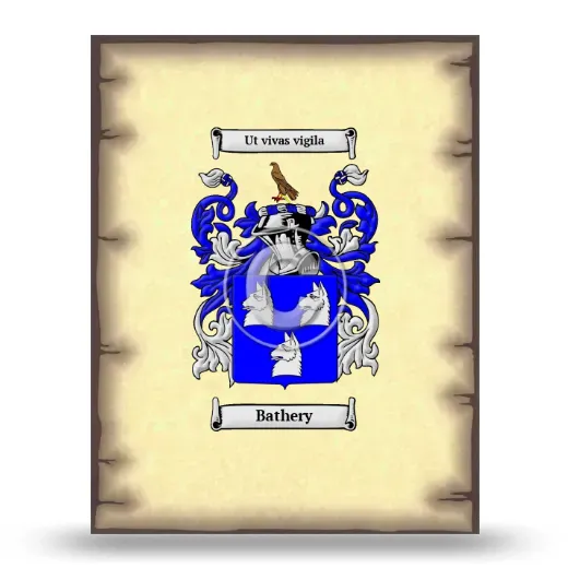 Bathery Coat of Arms Print