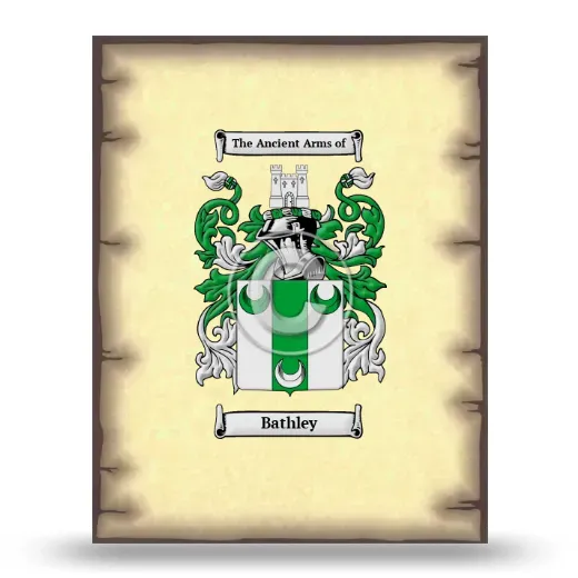 Bathley Coat of Arms Print