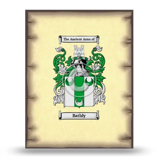 Bathly Coat of Arms Print