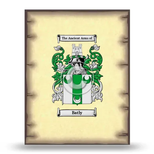 Batly Coat of Arms Print