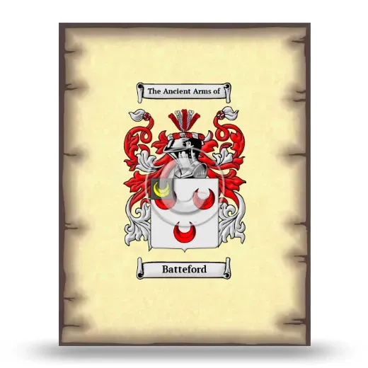 Batteford Coat of Arms Print