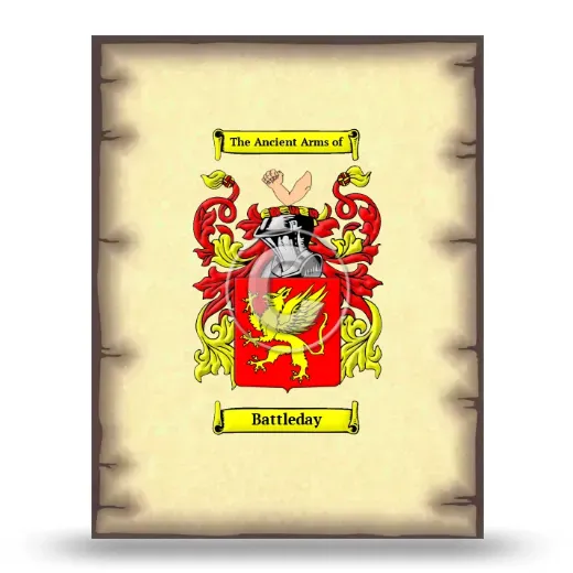 Battleday Coat of Arms Print
