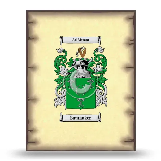 Baumaker Coat of Arms Print