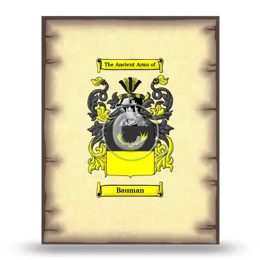 Bauman Coat of Arms Print