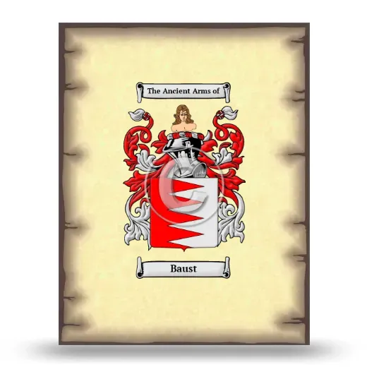 Baust Coat of Arms Print