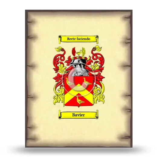 Bavier Coat of Arms Print