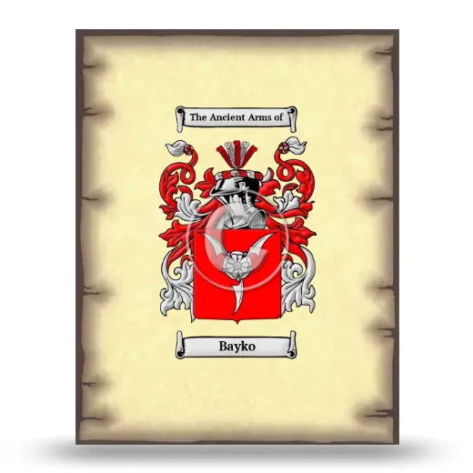 Bayko Coat of Arms Print