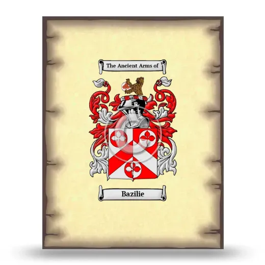 Bazilie Coat of Arms Print