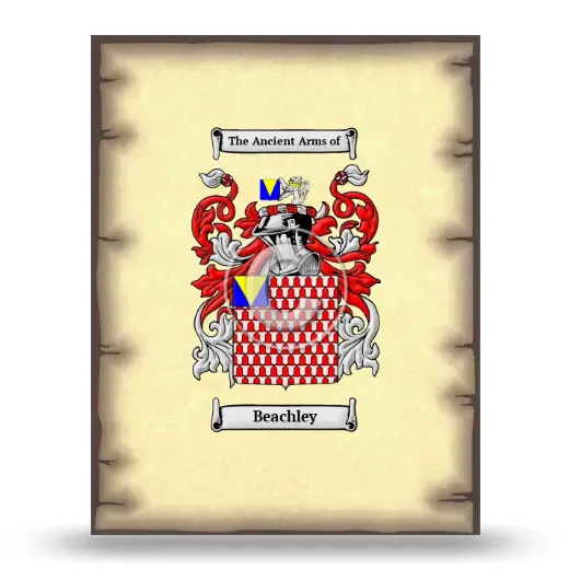 Beachley Coat of Arms Print