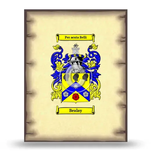 Bealay Coat of Arms Print