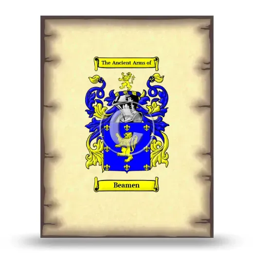 Beamen Coat of Arms Print