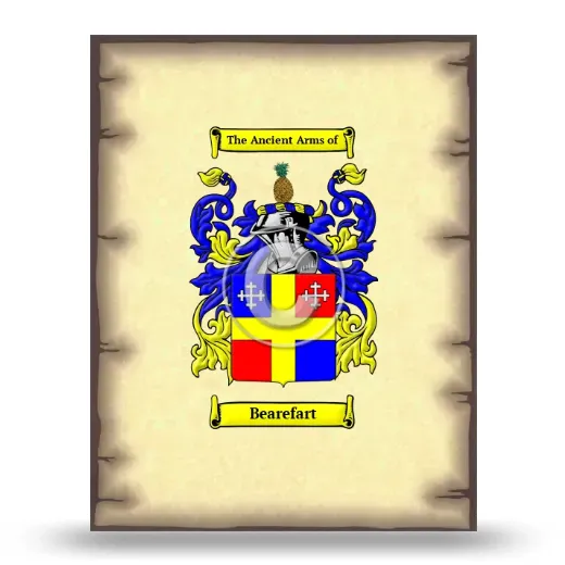 Bearefart Coat of Arms Print