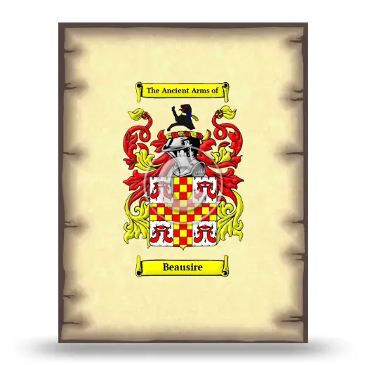 Beausire Coat of Arms Print