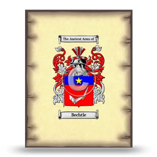 Bechtle Coat of Arms Print