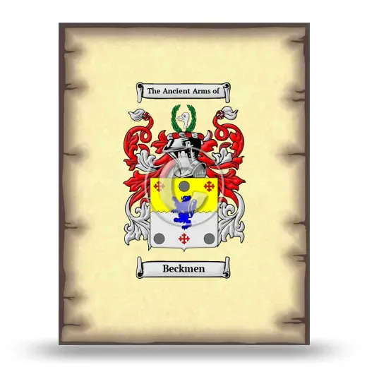 Beckmen Coat of Arms Print