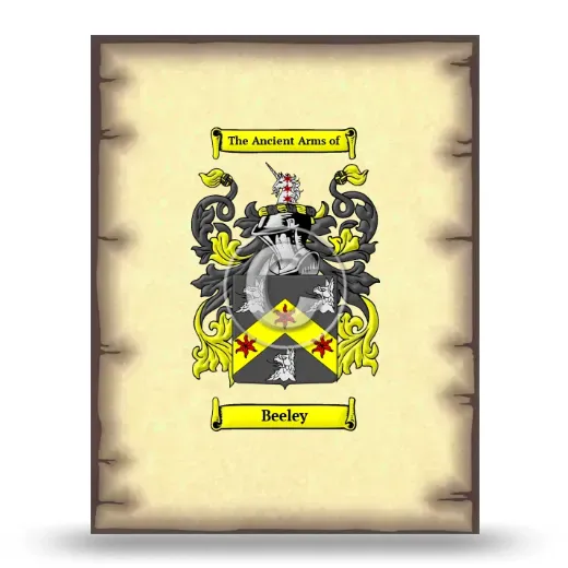Beeley Coat of Arms Print