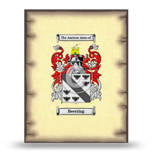 Beesting Coat of Arms Print