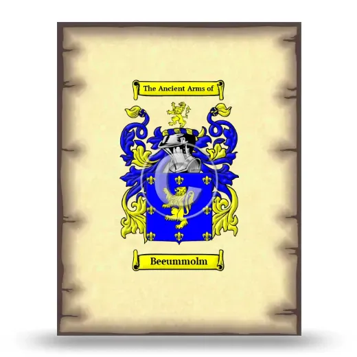 Beeummolm Coat of Arms Print