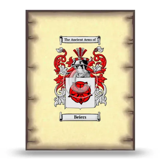 Beiers Coat of Arms Print
