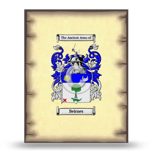 Beirnes Coat of Arms Print