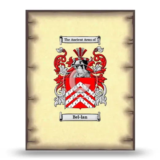 Bel-lan Coat of Arms Print