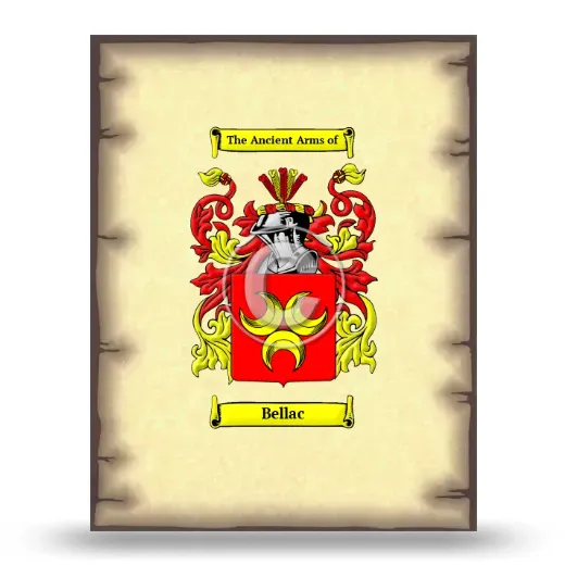 Bellac Coat of Arms Print