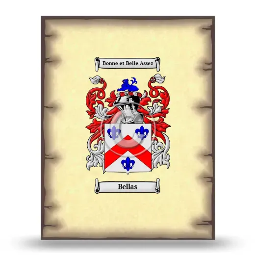 Bellas Coat of Arms Print