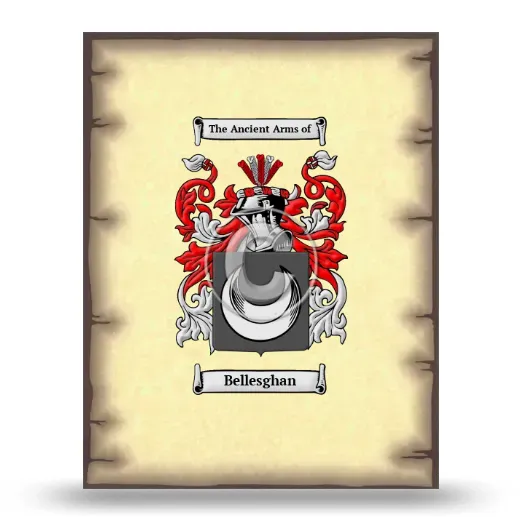 Bellesghan Coat of Arms Print