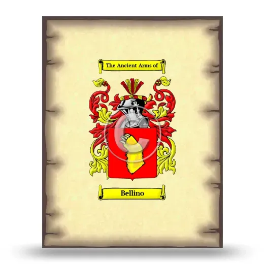 Bellino Coat of Arms Print