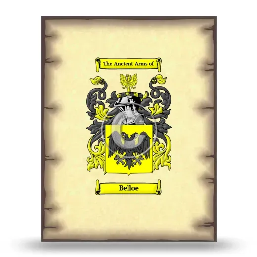 Belloe Coat of Arms Print