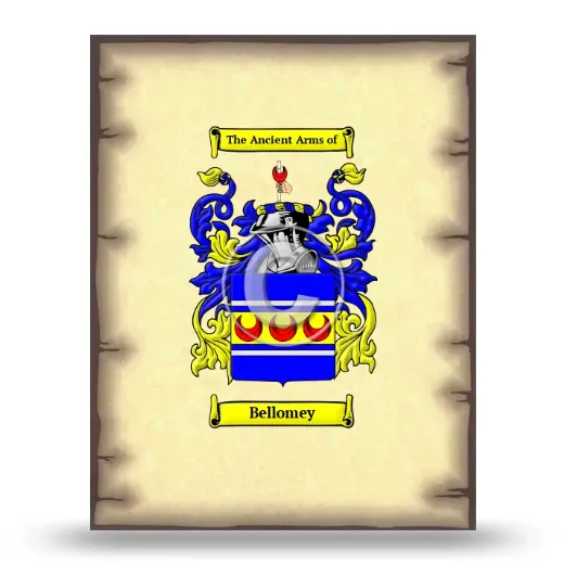 Bellomey Coat of Arms Print
