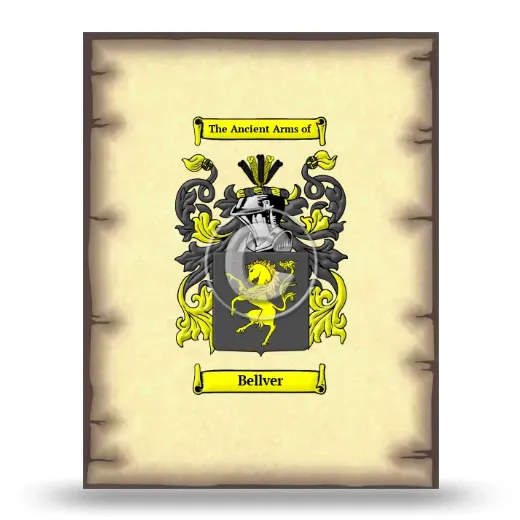 Bellver Coat of Arms Print